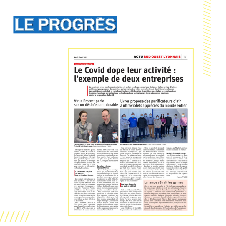 PhotoACTIVE dans la presse Le Progrès