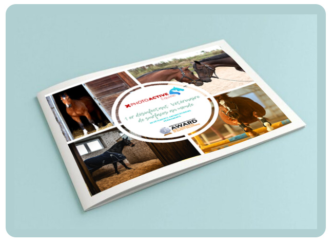 brochure commerciale photoactive equine