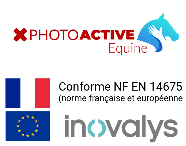 photoactive equine est certifié iso nf en 14675