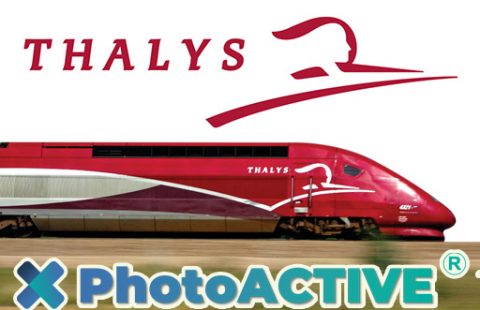 les trains thalys équipés avec la technologie photoactive